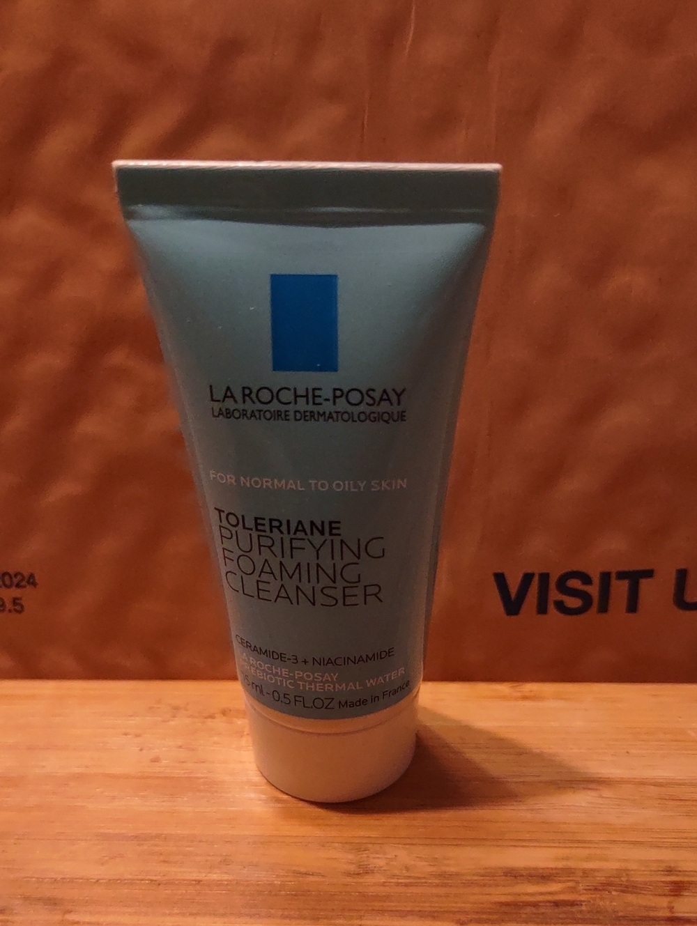 3 For $13.00 La Roche Toleriane Purifying Foaming Cleanser - Light Blue